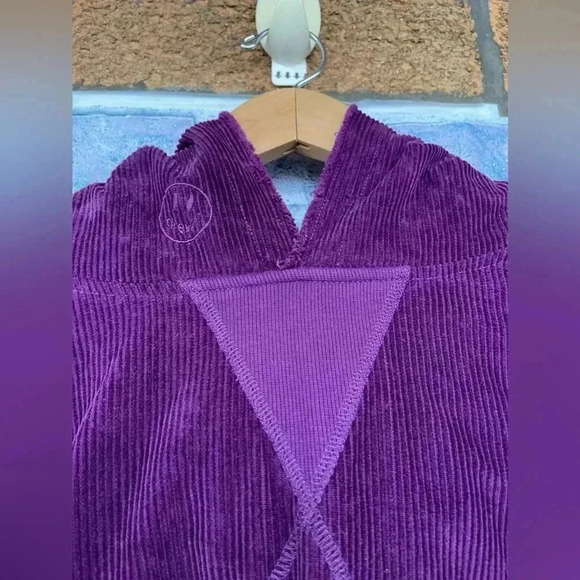 Drew House Corduroy Hoodie in purple size medium/Large - Picture 5 of 13